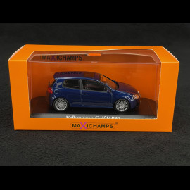 Volkswagen Golf R32 2005 Metallic Blau 1/43 Minichamps 940054501