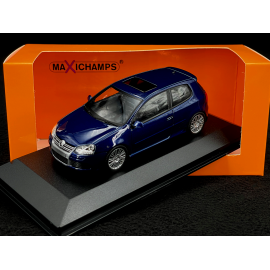 Volkswagen Golf R32 2005 Metallic Blau 1/43 Minichamps 940054501