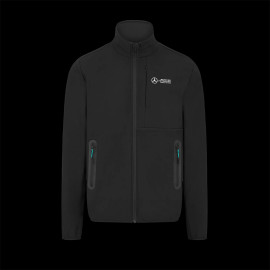 Mercedes Jacke AMG Petronas Softshell F1 Team Russell / Antonelli Schwarz 701227029-001 - herren