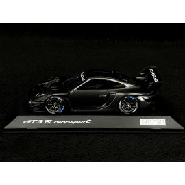 Seltenes Exemplar 911/1911 Porsche 911 GT3 R Rennsport Type 992 2024 Carbon Schwarz 1/43 Spark WAP0205040SGTR