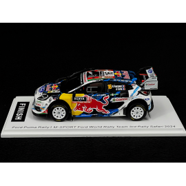 Ford Puma Rally1 n° 16 3rd Rally Safari 2024 1/43 Spark S6875