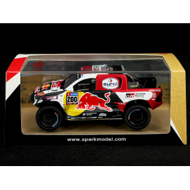 Toyota GR DKR Hilux T1 n° 200 Winner Rally Dakar 2022 1/43 Spark S5871