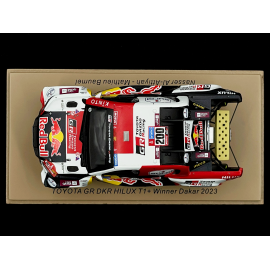 Toyota GR DKR Hilux T1 n° 200 Sieger Rallye Dakar 2022 1/43 Spark S5871