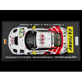 Porsche 911 GT3 R Type 992 n° 5 24h Nürburgring 2024 1/43 Spark SG941