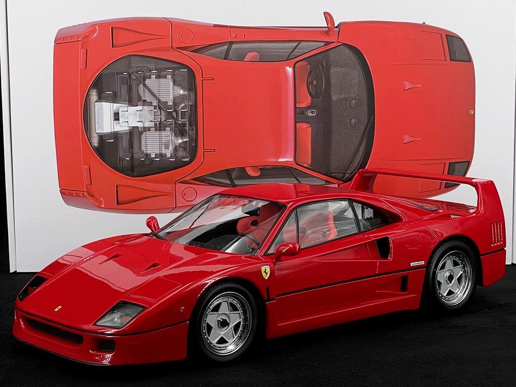 ◎ノレブ 1/12 フェラーリ F40 レッド（京商 1/18スケール