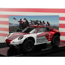 Porsche 911 Typ 992 Edith Höhenrekord Chile 2023 Romain Dumas 1/18 Spark WAP0213190ROFF