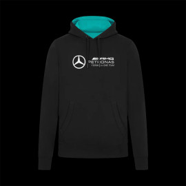 Sweatshirt Mercedes Günstige AMG Petronas F1 Team Russell / Antonelli Schwarz 701227033-001 - herren