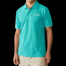 Poloshirt Mercedes Günstige AMG Petronas F1 Team Russell / Antonelli Petronas Grün 701227036-002 - herren