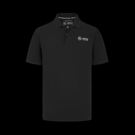 Poloshirt Mercedes Low Cost AMG Petronas F1 Team Russell / Antonelli Black 701227036-001 - men