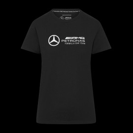 Mercedes Poloshirt Low Cost AMG Petronas F1 Team Hamilton / Russell / Antonelli Black 701227045-001 - women