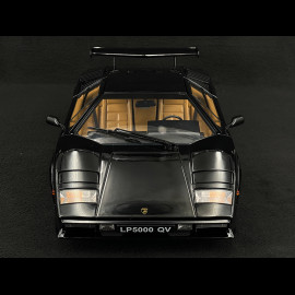 Lamborghini Countach LP 5000S QV 1985 Black 1/12 KK-Scale KKDC120143