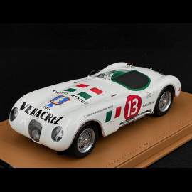 Jaguar Type C Spider n° 13 Carrera Panamericana 1954 1/18 Tecnomodel TM18-290E