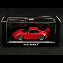 Porsche 911 GT3 Typ 991 2017 Indischrot 1/43 Minichamps 410066030