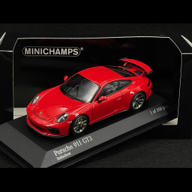 Porsche 911 GT3 Typ 991 2017 Indischrot 1/43 Minichamps 410066030