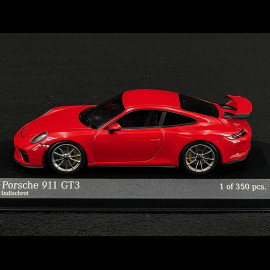 Porsche 911 GT3 Typ 991 2017 Indischrot 1/43 Minichamps 410066030