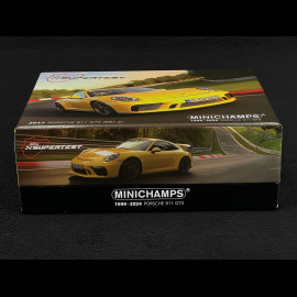 Porsche 911 GT3 Type 991 2017 Test Nürburgring Racing Yellow 1/43 Minichamps 410066029