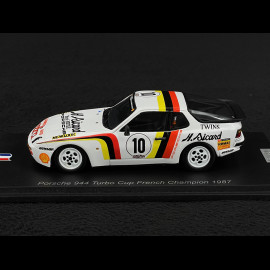 Porsche 944 Turbo Cup n° 10 French Champion 1987 Metge 1/43 Spark SF311