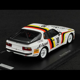 Porsche 944 Turbo Cup n° 10 Französischer Meister 1987 Metge 1/43 Spark SF311