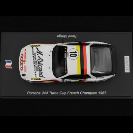 Porsche 944 Turbo Cup n° 10 Französischer Meister 1987 Metge 1/43 Spark SF311