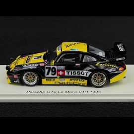 Porsche 911 GT2 Typ 993 n° 79 24h Le Mans 1995 1/43 Spark S9899