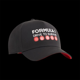 F1 Cap Drive to Survive Puma Schwarz 701235389-001 - unisex