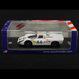 Porsche 907 n° 44 4. 12h Sebring 1969 1/43 Spark US273