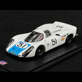 Porsche 907 n° 51 2. 12h Sebring 1968 1/43 Spark US272