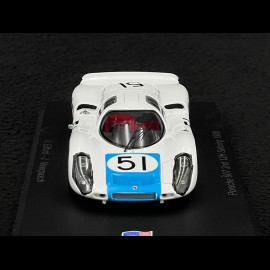 Porsche 907 n° 51 2. 12h Sebring 1968 1/43 Spark US272