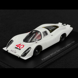 Porsche 907 LH n° 40 Test Days 24h Le Mans 1967 1/43 Spark S9240