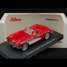 Chevrolet Corvette C1 V8 Pace Car Daytona 1956 Red 1/43 Schuco 43U00048