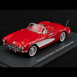 Chevrolet Corvette C1 V8 Pace Car Daytona 1956 Red 1/43 Schuco 43U00048