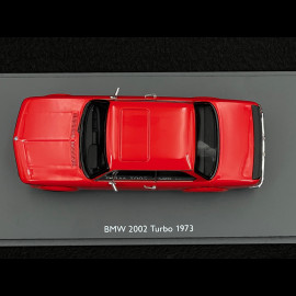 BMW 2002 Turbo 1973 Rot Ein Exemplar produziert 1/43 Schuco 43U00045