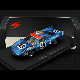 Alpine A210 n° 49 24h Le Mans 1969 1/43 Spark S5696