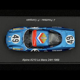 Alpine A210 n° 49 24h Le Mans 1969 1/43 Spark S5696