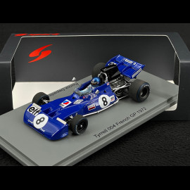 Patrick Depailler Tyrrell 004 n° 8 GP France 1972 1/43 Spark S7219