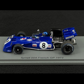 Patrick Depailler Tyrrell 004 n° 8 GP France 1972 1/43 Spark S7219