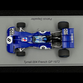 Patrick Depailler Tyrrell 004 n° 8 GP France 1972 1/43 Spark S7219