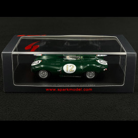 Jaguar Type D n° 12 24h Le Mans 1954 Stirling Moss 1/43 Spark S2927