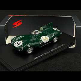 Jaguar Type D n° 14 2. 24h Le Mans 1954 1/43 Spark S2925