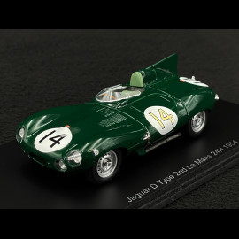 Jaguar Type D n° 14 2. 24h Le Mans 1954 1/43 Spark S2925