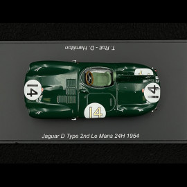 Jaguar Type D n° 14 2. 24h Le Mans 1954 1/43 Spark S2925