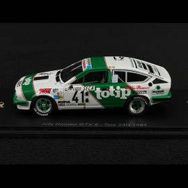 Alfa Romeo GTV 6 n° 41 24h Spa 1984 1/43 Spark SB424