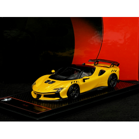 Ferrari SF90 XX Stradale 2024 Gelb Giallo Tristrato 1/43 BBR Models BBRC285FCF