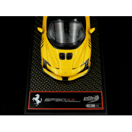 Ferrari SF90 XX Stradale 2024 Gelb Giallo Tristrato 1/43 BBR Models BBRC285FCF