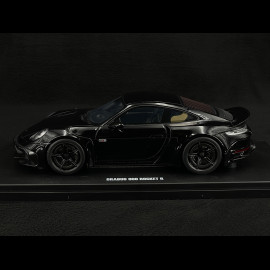 Porsche 911 Turbo S Brabus 900 Rocket-R 2023 Black 1/18 GT Spirit GT502