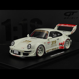 Porsche 911 Type 964 RWB Rauh-Welt Natty Dread Junior 2024 Crystal White 1/18 GT Spirit GT489