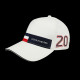 Steve McQueen Cap Le Mans Racing Cremeweiß SQ251KS600-000