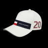 Steve McQueen Cap Le Mans Racing Cremeweiß SQ251KS600-000