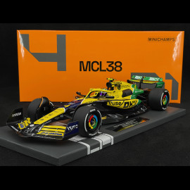 Lando Norris McLaren MCL38 n° 4 GP Monaco 2024 F1 1/18 Minichamps 537242604