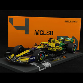 Oscar Piastri McLaren MCL38 n° 81 2. GP Monaco 2024 F1 1/18 Minichamps 537242681